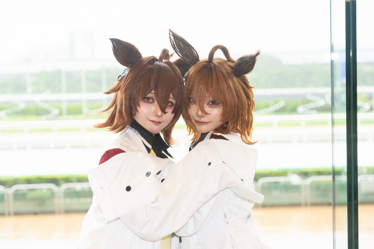 egg_aquapop's tweet photo. 勿体なくて一気に載せられなかったえとさん(@Etocha_cos )とのダブルタキオンの写真🩵
小出しで載せます☺️

めちゃくちゃ可愛いのでたくさんの人に見て欲しい(˶' ᵕ ' ˶)🩵

📸@RyuRomeo3rd 

#サーコス
#サーコス船橋競馬 https://t.co/doueF73ry4