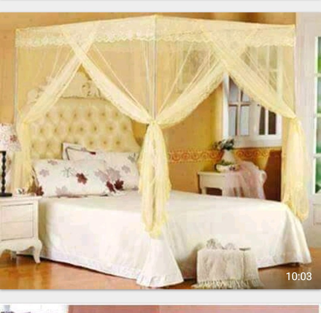 Jayneitems's tweet photo. @EstherPassaris @AfrikParliament 4stand Mosquito net
🔷Very strong metal 
🔷 Size 4×6,5×6 &amp;6×6
🔷 Colours pink, purple, cream &amp; white
💫@1.1.9.9
call or Whatsapp 0.7.0.1.4.6.0.6.0.1 https://t.co/Y6eSF71CI9