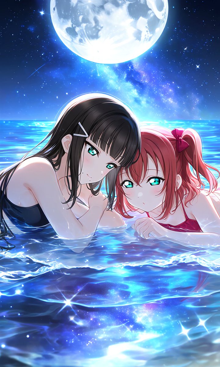 mizu0607poke's tweet photo. Good Night #lovelive https://t.co/UEmMAEy9R5