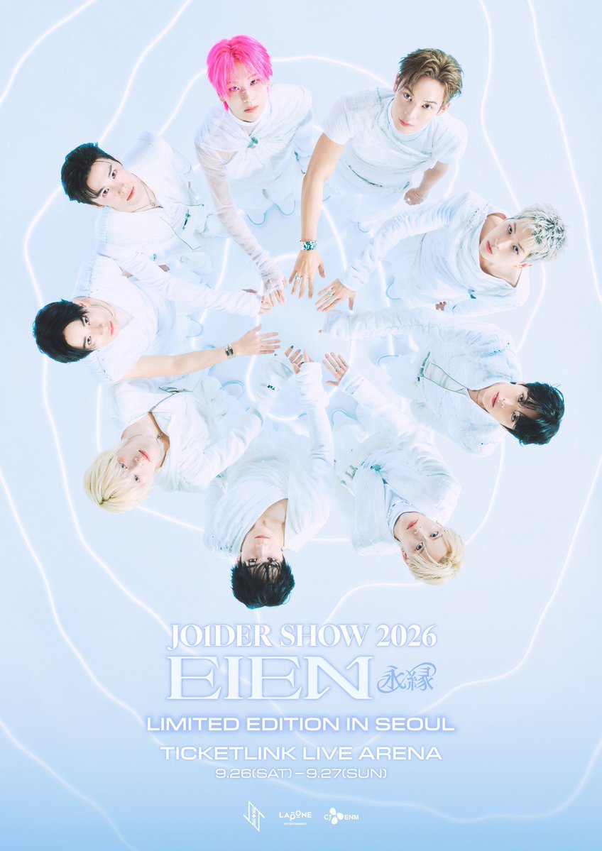 TICKET8MARIA's tweet photo. JO1DER SHOW 2026『EIEN 永縁』LIMITED EDITION IN SEOUL 🇰🇷
チケット代行受付中✨

📍Ticketlink Live Arena
📅 2026.09.26（土）・09.27（日）

取扱座席
⭐ A・B
14区・4区・15区・3区
36区・41区

📩 ご依頼・お問い合わせはDMまでお願いいたします。
#JO1 #JO1DERSHOW #EIEN #永縁 #JO1ソウル https://t.co/ZkyUsK3OqY