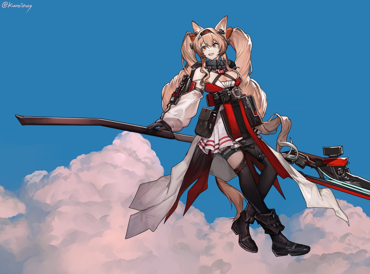 Kuroinu9_K9's tweet photo. #Arknigths #アークナイツ #明日方舟
夏天的信使 https://t.co/rsr6m0U5L4