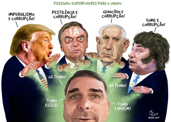 BlogdoNoblat's tweet photo. Charge do Aroeira https://t.co/H6lJpy9aHj