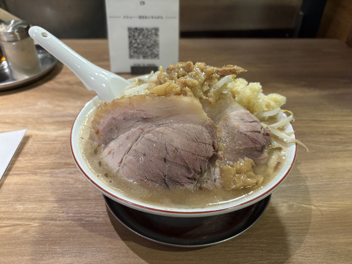Empty_bullet_'s tweet photo. 7/30
「豚骨拉麺大河」

りょうちゃんラーメン限定
[豚ラーメン ダブル] https://t.co/Tuvi6B7dOq