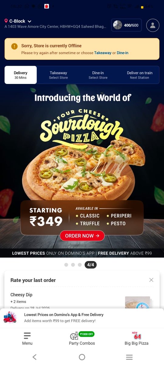 pawaniitk's tweet photo. @dominos_india why delivery service is not available to pin 201307 ? More than 100 families live in the Amore wave city center. Two malls Logix mall and Modi mall are within 2 km radius. https://t.co/WwF9ydYe34