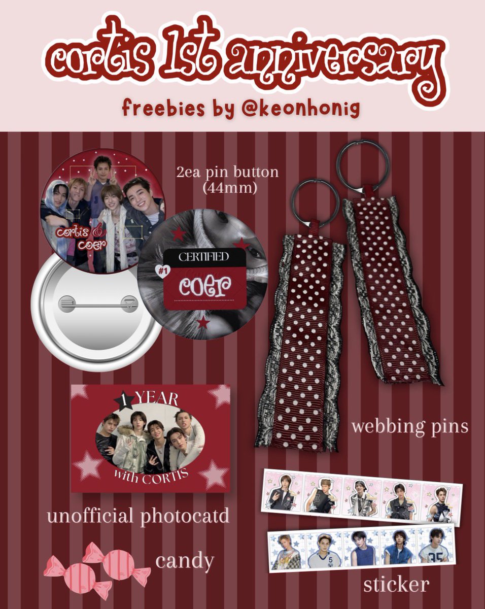 keonhonig's tweet photo. [rts + likes are appreciated]

cortis 1st anniversary 
freebies online by @keonhonig ★

• 1 pack /person
• write ur usn on notes 
• claim via 🍊08.08 (19.00)
• will be set 10.818 (no refund)
• drop your pretty @ if you’re interested! https://t.co/SMo7dLmAOU