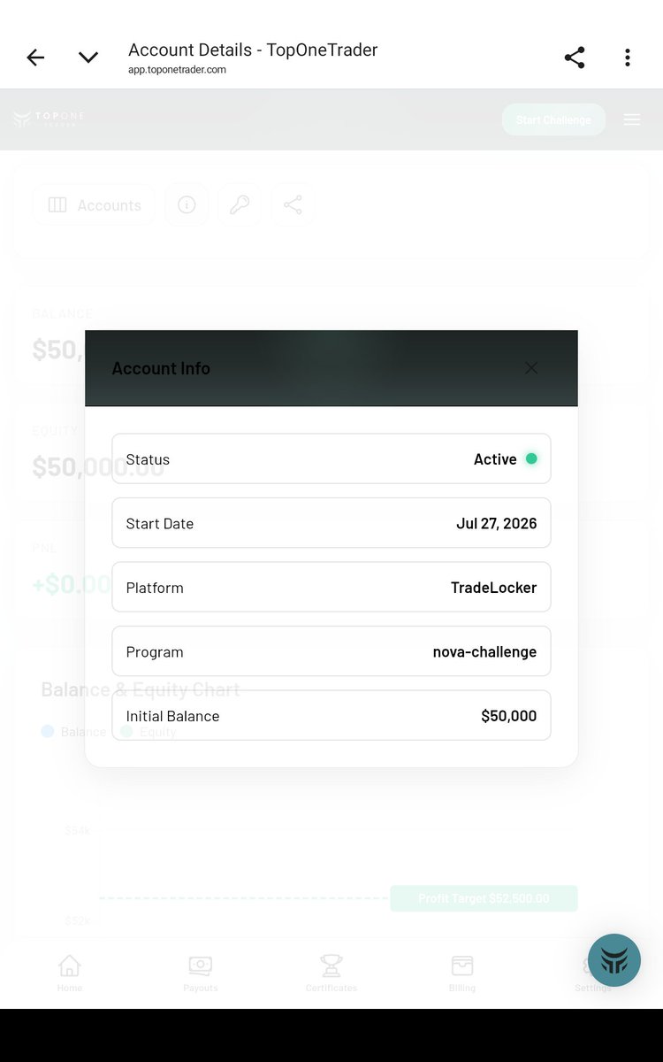 iamnicolasfx's tweet photo. I've been trading with Top One Trader this month of July 

Hands down the firm is Very impressive 

@TopOneTrader 

I love the free unlimited FREE resets on Nova Challenge 1 step

YouTube: https://t.co/gN9UqbXNnt
WhatsApp Group Community: https://t.co/gx1gec3NDE

#iamnicolasfx https://t.co/dCrb8zGTJy