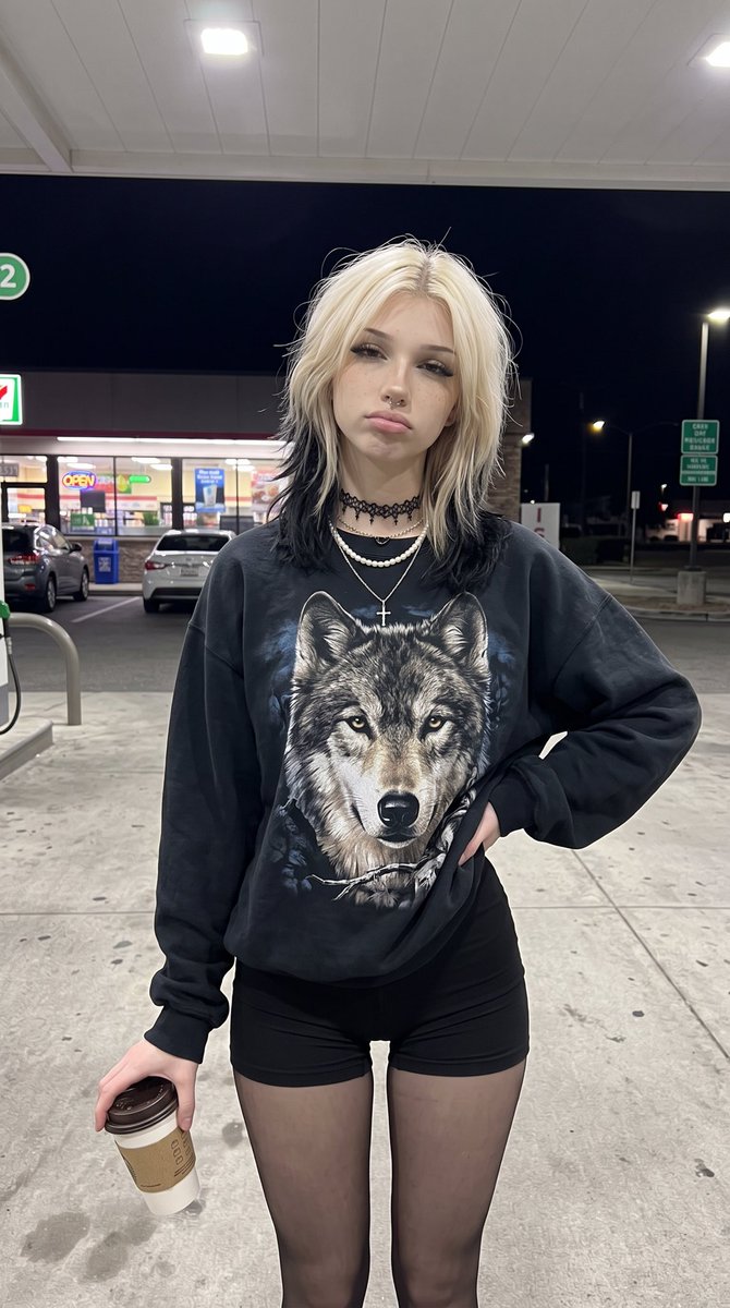 AshleyPark8e's tweet photo. Midnight coffee and unspoken thoughts.
#NightVibes #AlternativeStyle #CoffeeRun #Aesthetic #Gothbaddie https://t.co/oBEPNsX7zd
