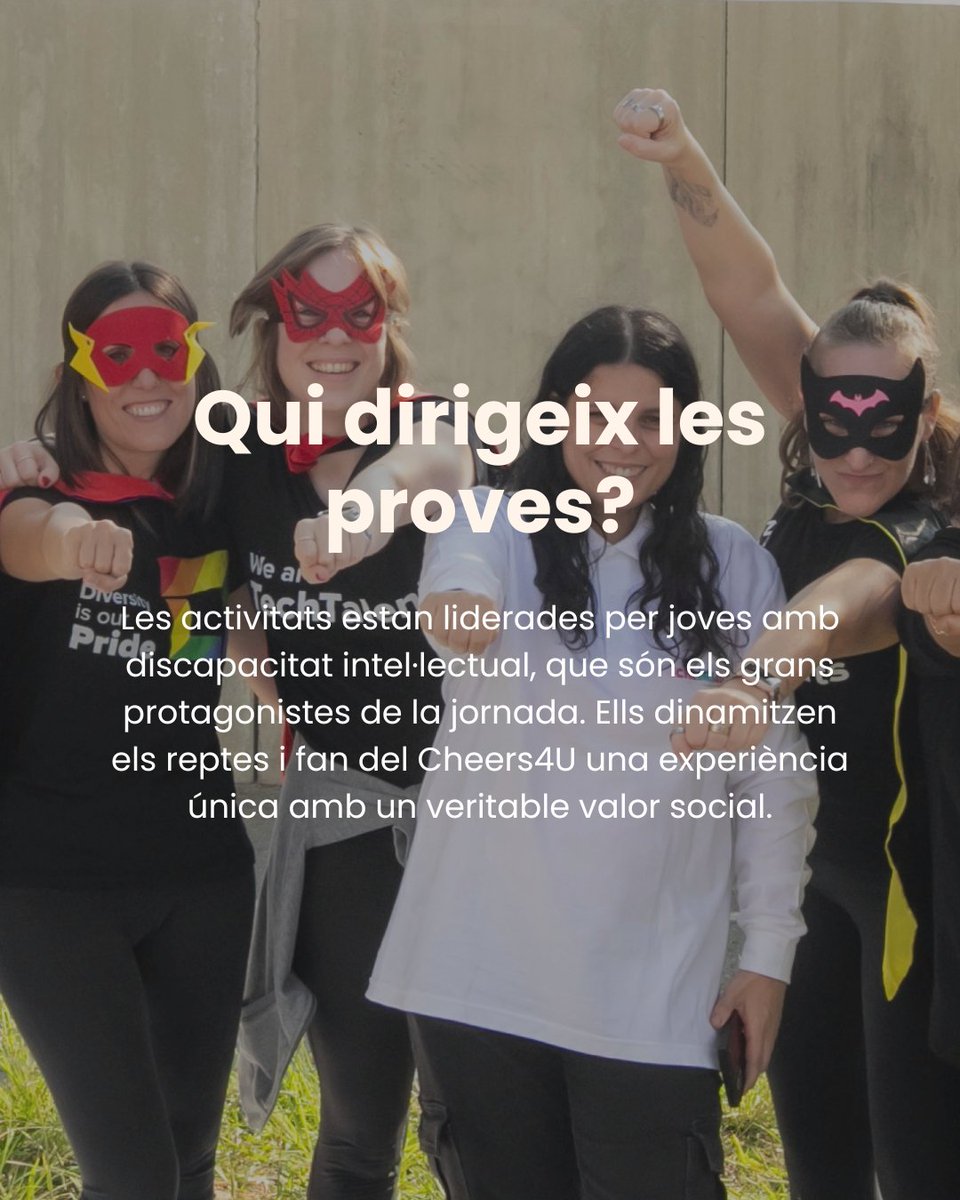 Cheers4u_'s tweet photo. ❓Tens dubtes sobre el #Cheers4U26?

Qui lidera les proves? Quantes persones poden formar un equip? Com t'hi pots inscriure?

Et responem algunes de les preguntes més freqüents perquè només t'hagis de preocupar d'una cosa: reunir el teu equip! 💜

👉 Llisca i descobreix-ho tot. https://t.co/BFLDgGQ1pt