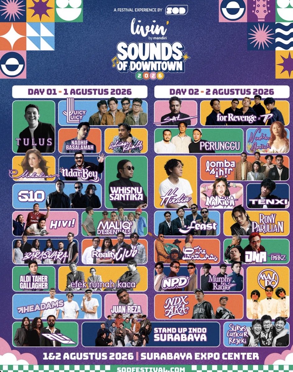 erikasbp's tweet photo. WTS 1 TIKET SOD FESTIVAL 2 DAY PASS, COD AJA DI VENUE NO DP HARGA AMAN
#zonauangㅤ #SODFESTIVAL #SOD #SURABAYA https://t.co/CbCnOfq3jC