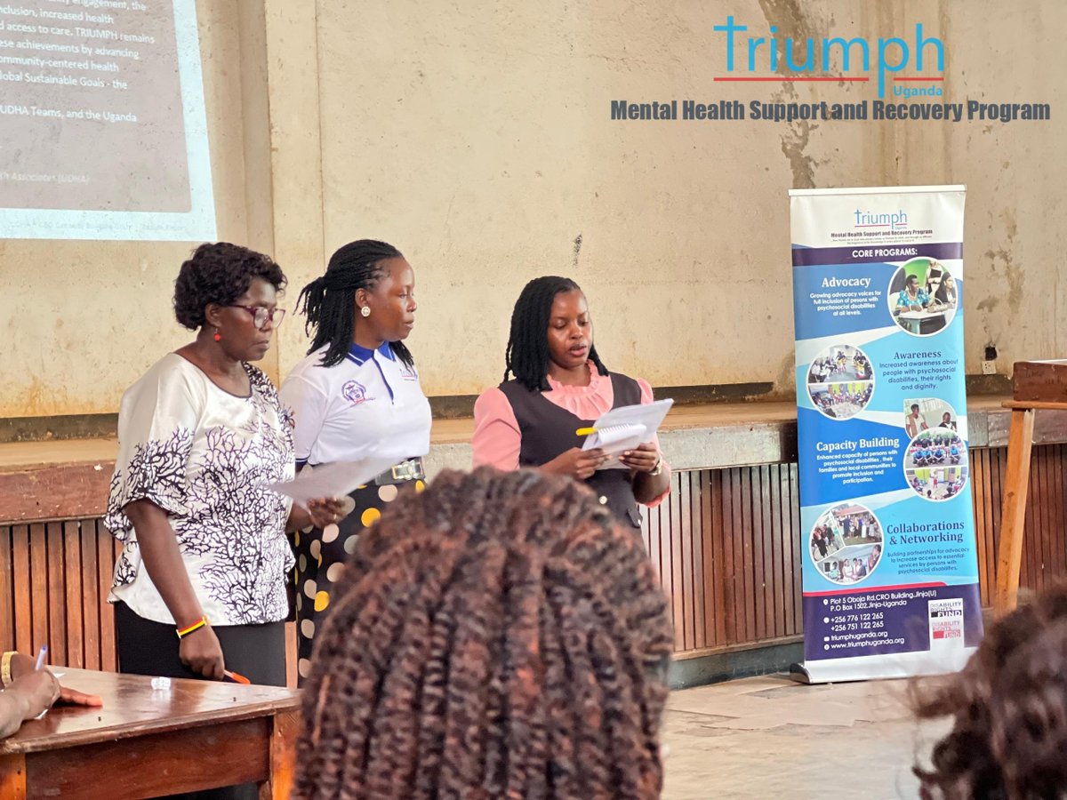 triumph_uganda's tweet photo. A key focus of our presentation today: data inclusion.

 Standard health reporting often misses disability metrics. 

We are discussing practical ways to capture disability-disaggregated data in Jinja City health facilities.

#MeTooProject  #InclusiveHealth https://t.co/DV3fw8FhOY