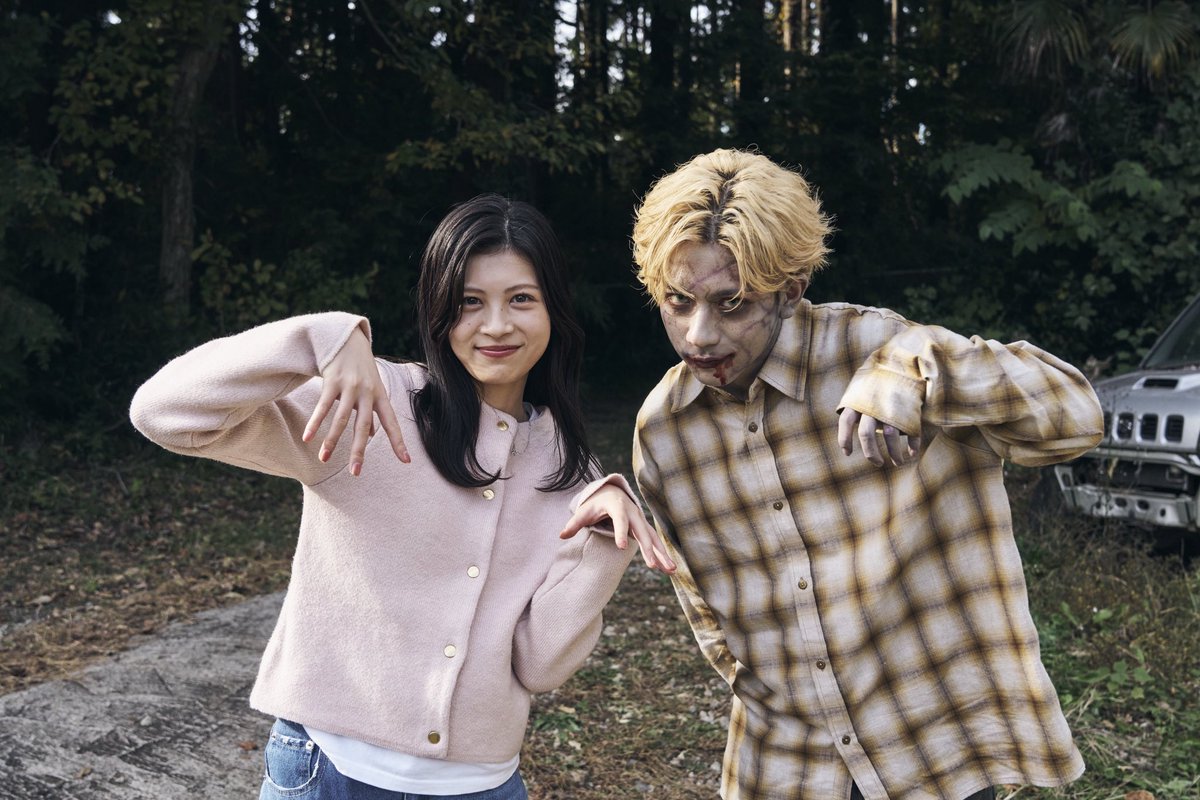 zombie1_2's tweet photo. 🧟‍♂️明日公開!! !!🧟‍♀️
                        ゾンビ1/2 
   長野相生座・ロキシーについに感染🦠

 #半分ゾンビ で感想お待ちしてます！ https://t.co/4zNGOmCJky