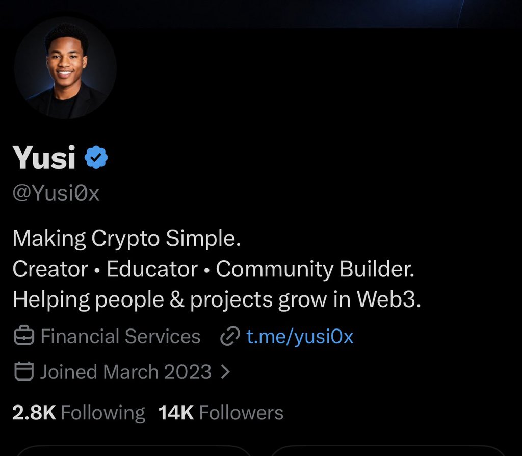 Yusi0x's tweet photo. It’s been 3 days since I hit 14K followers, and not a single person noticed. 😂

I even had money ready for whoever congratulated me first.

Congratulations to me then. The money will remain in my account. 😂❤️ https://t.co/1FNpOxDsgI
