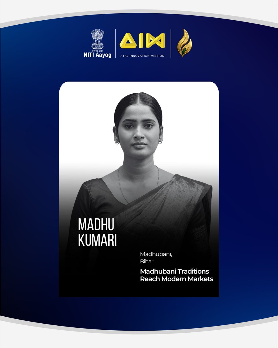 AIMtoInnovate's tweet photo. India’s next chapter is being shaped quietly by those who are unafraid to imagine a better tomorrow, and determined enough to build it. https://t.co/htEh8sbwqz