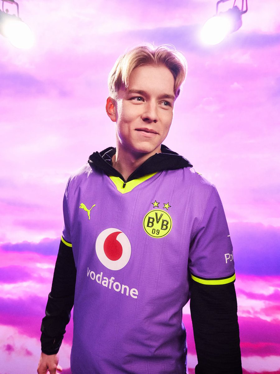 brfootball's tweet photo. Dortmund go purple for their new third threads 💜 https://t.co/cZk8OBcU9H