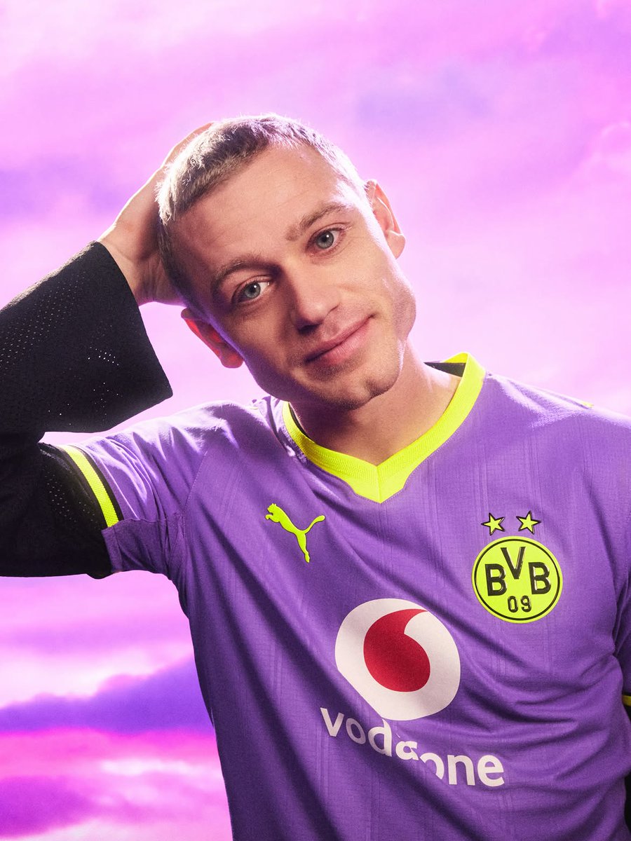 brfootball's tweet photo. Dortmund go purple for their new third threads 💜 https://t.co/cZk8OBcU9H