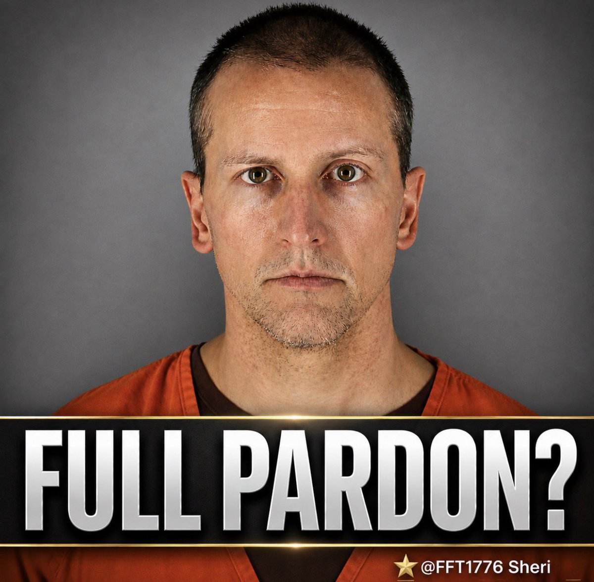 FFT1776's tweet photo. A presidential pardon for Derek Chauvin has become a big topic of national debate.

Calls are growing. https://t.co/qhnaNdyhod