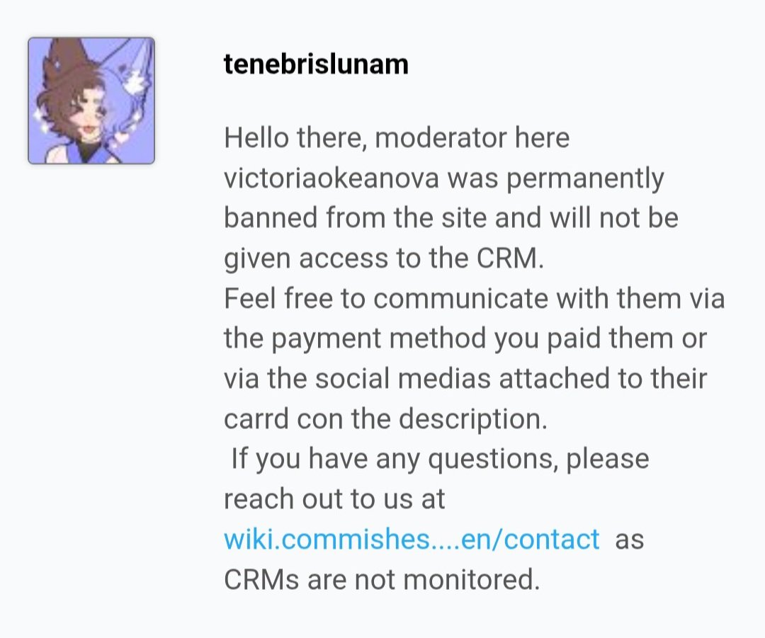 okeanova_vi's tweet photo. I would also like to emphasize that, in my opinion, the attitude of "it's up to you to find a way to contact the artist" is an extremely unprofessional approach from the administration. It creates unnecessary work for both the staff and for me.

I have done absolutely nothing that would justify such treatment. I worked on this website for five years, and during that time I completed artwork for a large number of clients. 

At this point, the only messages I am receiving in my private inbox are words of support from people I have worked with, both past and present. I believe that says far more about the kind of person I am than this long post ever could.