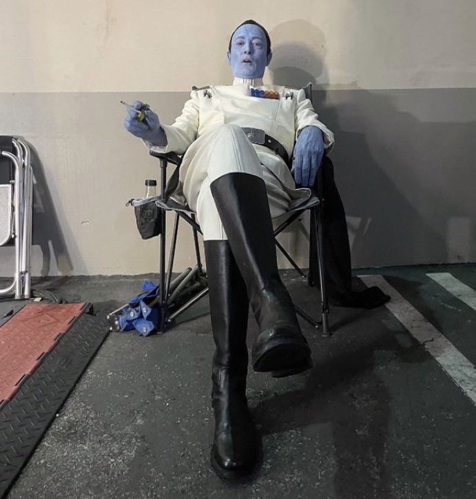 baelorcarvel's tweet photo. Season 2 of Ahsoka can’t come any faster I need to see Thrawn. Anything even just a crumb. Let me see Thrawn https://t.co/qP3NauFoVK