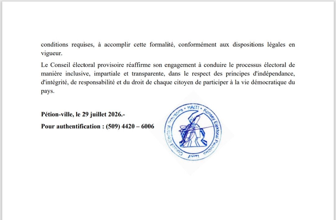 cep_haiti's tweet photo. DÉBUT DES OPÉRATIONS D’INSCRIPTION DES ÉLECTEURS DANS LE DÉPARTEMENT DE L'OUEST https://t.co/iyTrPDTxDt