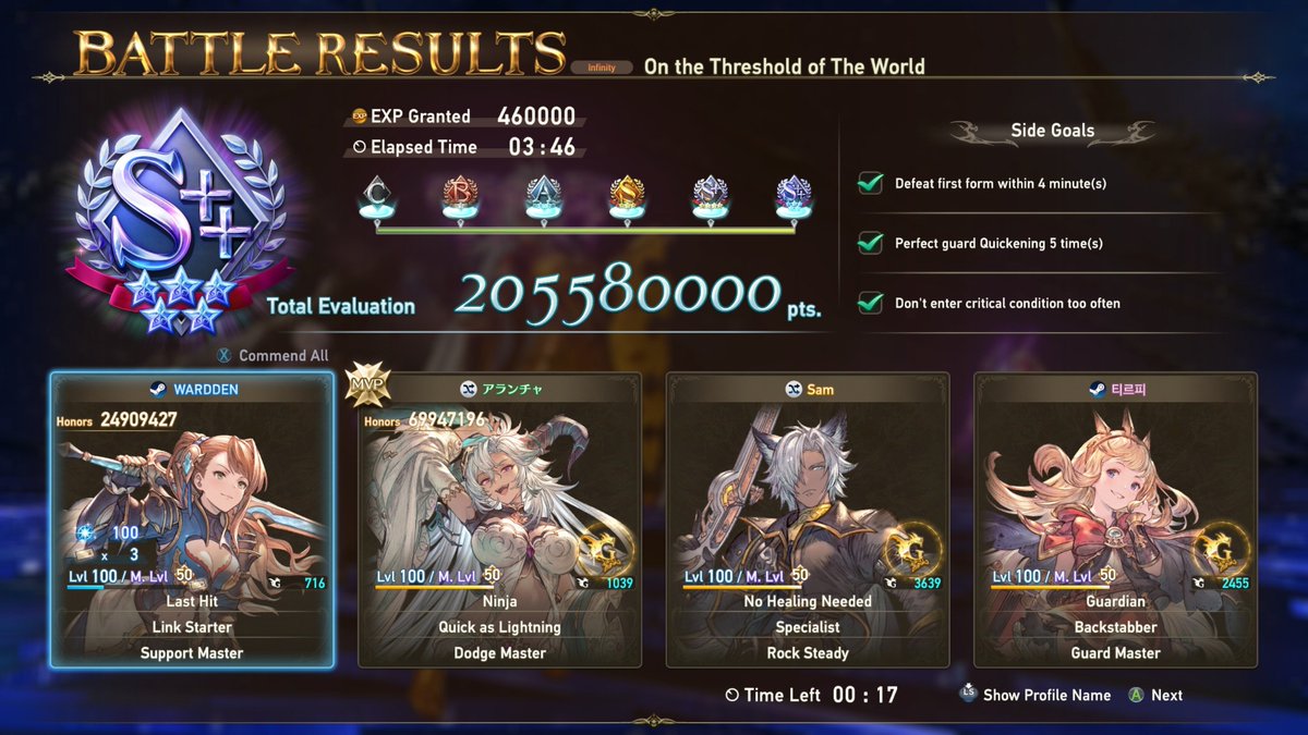 ItsMrWard's tweet photo. #Granbluefantasyrelink damn that's definitely my fastest run for him https://t.co/0SIl80Il3h