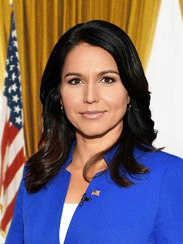 StefanikEl83115's tweet photo. Tulsi Gabbard just said that Dr. Fauci should spend  the rest of his life in prison.

Do you agree? https://t.co/2pm1eoteOx