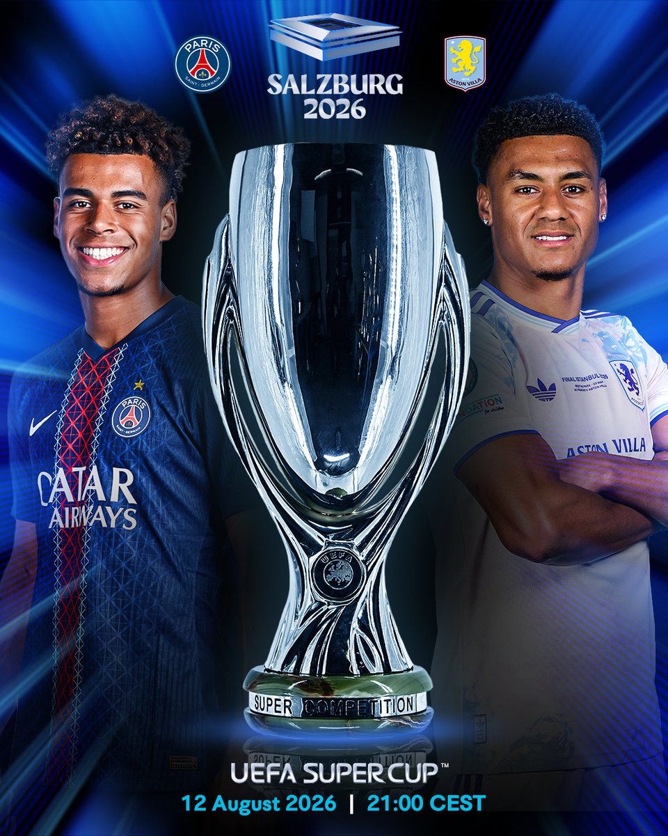 ChampionsLeague's tweet photo. All eyes on Salzburg 👀
 
Check out the official #SuperCup ticket resale platform to purchase the last available tickets 🎟️⬇️