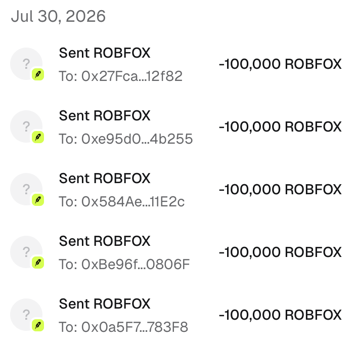 RobinFox_'s tweet photo. 每个钱包可获得 100,000 $ROBFOX  🪂

留下你的 Robinhood $ETH 地址并转发 ♻️

点赞并转发置顶推文 📌

前 500 个钱包 ⬇️ #Airdrop https://t.co/RsnRSBSVZr