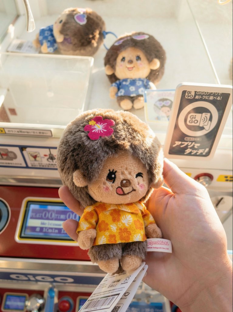 mejiro2525's tweet photo. クレーンゲームでモンチッチとりました
ムキになって4000円近くかかった😭 https://t.co/6plcPcvlSm