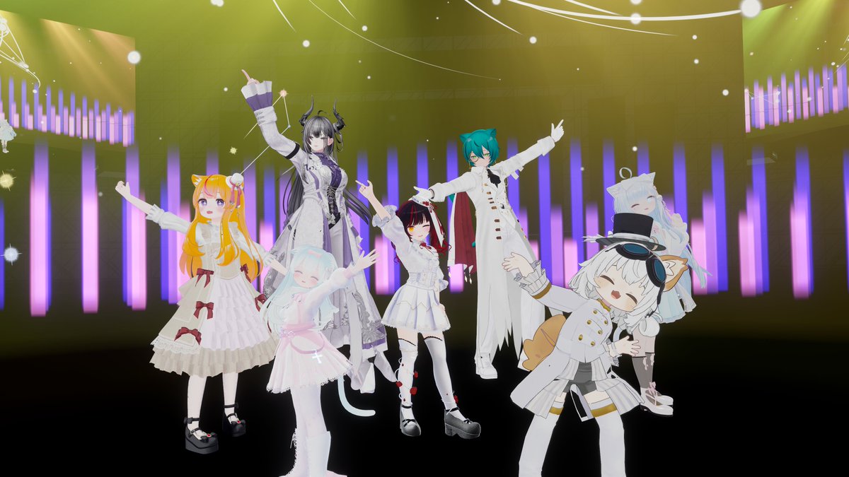 VRCLionProject's tweet photo. みなさま、LIONSTAGEをご覧いただき、誠にありがとうございました。

メインインスタンス80名、サテライトインスタンス40名、総勢120名を超える皆さまに見守られながら、無事に公演を終えることができました。

このステージに関わってくださったすべての皆さまへ、心より感謝申し上げます。
#らいすて https://t.co/NHbCq0OWgE