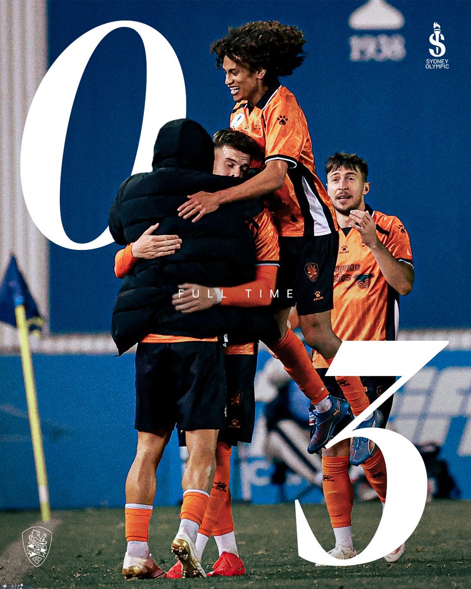 brisbaneroar's tweet photo. Through to the Round of 16 🦁

Vidic, Ngor &amp; Nasso with our goals in tonight’s win over Olympic!

#SOLvBRI | #AustraliaCup https://t.co/NnIh8DB97G