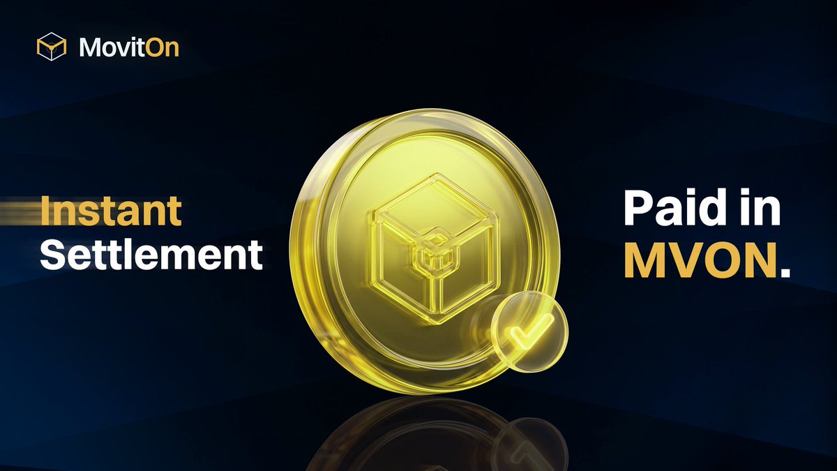MovitOn_P2P's tweet photo. Complete a delivery on MovitOn, and you're paid in MVON.

Spend it on your next shipment.
Hold it for loyalty tier perks and priority access.
Convert it to fiat and withdraw it.

Not an invoice. No 30-day wait needed.
Payment settles the moment the job is confirmed done. https://t.co/ft9CMUBA6m