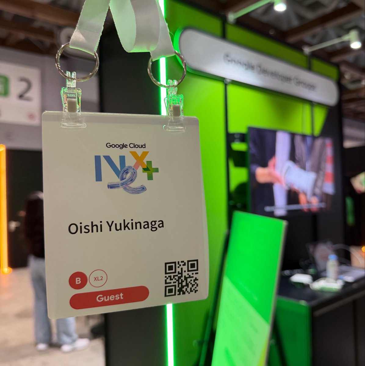 _subnaganaga's tweet photo. #googlecloudnext 、本日はGDGブースにおりました！

立ち寄ってくださったみなさま、ありがとうございました！🤝 https://t.co/4TyNiQ3bb1