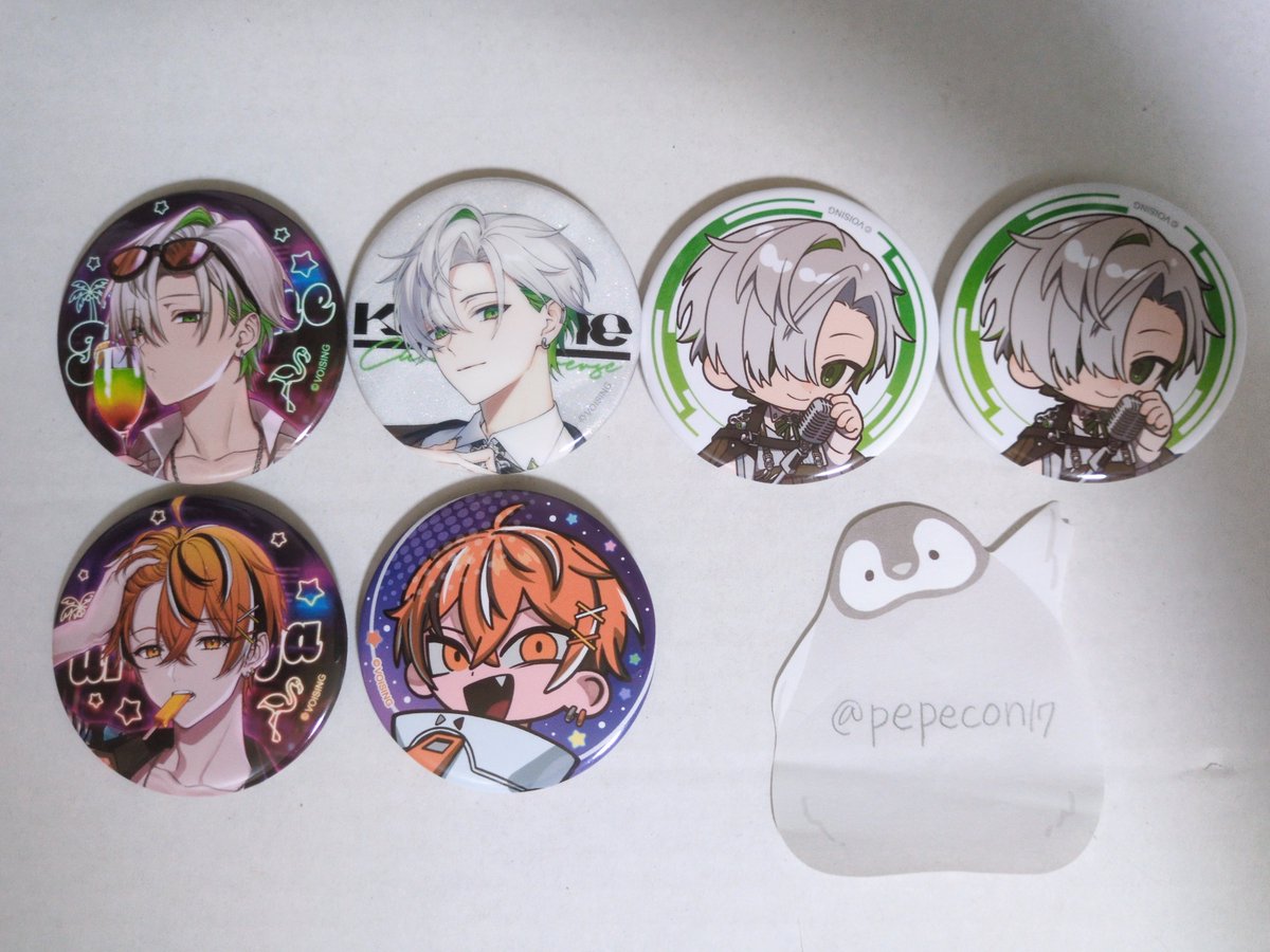 pepecon17's tweet photo. 求）画像1枚目
譲）画像2枚目
郵送での交換です
 #クロノヴァグッズ交換 https://t.co/EFJBitQe3i