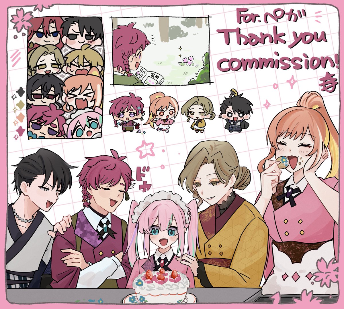 sugoi_omizu's tweet photo. skeb手数料無料期間‼️自陣まるっと描けます‼️よければ是非✨
#skeb #Commission 

SD🎨https://t.co/w3uUw2KCAN
詰め込み絵or衣装デザイン🎨https://t.co/5olBCQN8ny https://t.co/ANsbwtHDKu