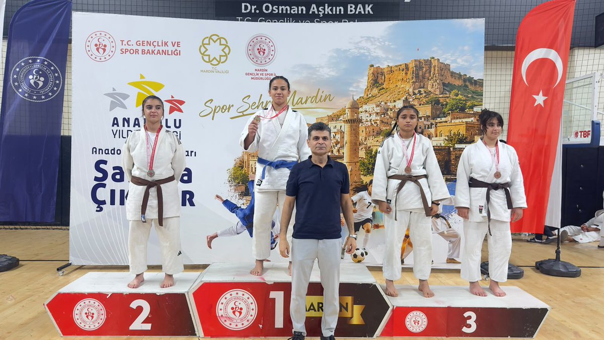 MDURSUN47's tweet photo. Anadolu Yıldızlar Ligi 2. Etap 4. Grup Yarıfinal müsabakaları sona erdi dereceye giren sporcuların Madalyaları Takdim edildi Final Müsabakalarında Başarılar Diliyoruz 🥇🏆
@memetsimsek 
@OA_BAK @hamzayerlikaya @fjuysal @shuysuz @RezzakAykut @mhmtshclk @gencliksporbak @GSB_Mardin https://t.co/q04eZ9hL2a