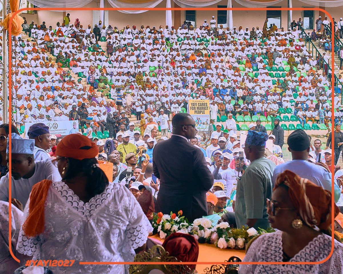 Yayi4OgunGov's tweet photo. Thriving markets are the foundation of a thriving economy.

Every trader represents a family, a dream, and a business that keeps our communities alive. When market women and men are empowered, opportunity reaches beyond the marketplace; it reaches homes, creates jobs, https://t.co/rGFizqSnug