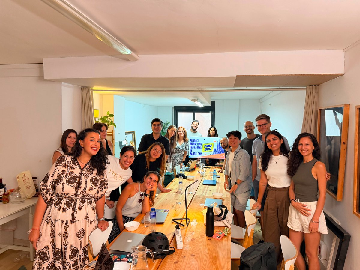 NicoSpijker's tweet photo. Ran a workshop on AI agents for a room of product marketers in barcelona on Tuesday. Genuinely a blast.

Thanks to everyone for joining. Stay tuned for future events! 🙌 https://t.co/dm2230gQOo