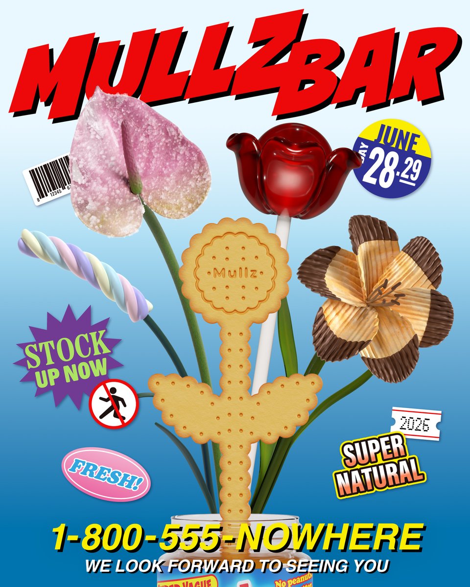 mullz_vansch's tweet photo. Mullz POP UP vol.1
『MULLZ BAR』 KV 

🌷🍪 https://t.co/vY7ftGDcCX