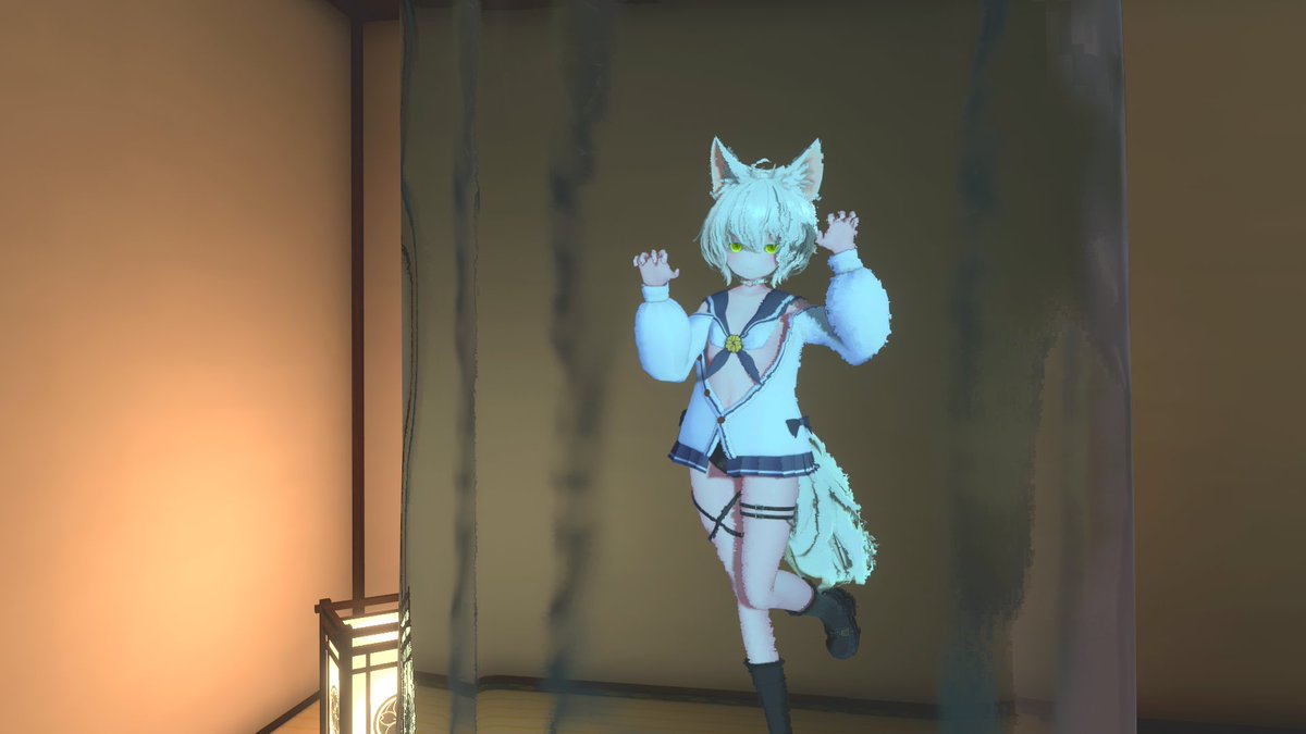 Moira_Lexington's tweet photo. さっそく凍ってきた。
冷たい
#VRChat #vrcphoto #RadDoll https://t.co/vSC3EW9e69