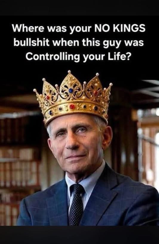 robertamae0507's tweet photo. @VigilantFox @naomirwolf @BilldeBlasio @TheDemocrats so that means you’ll stop whining about J6, you shouldn’t be talking about something that happened 6 years ago, AND remember NO KINGS right? https://t.co/ztiNBWfT71
