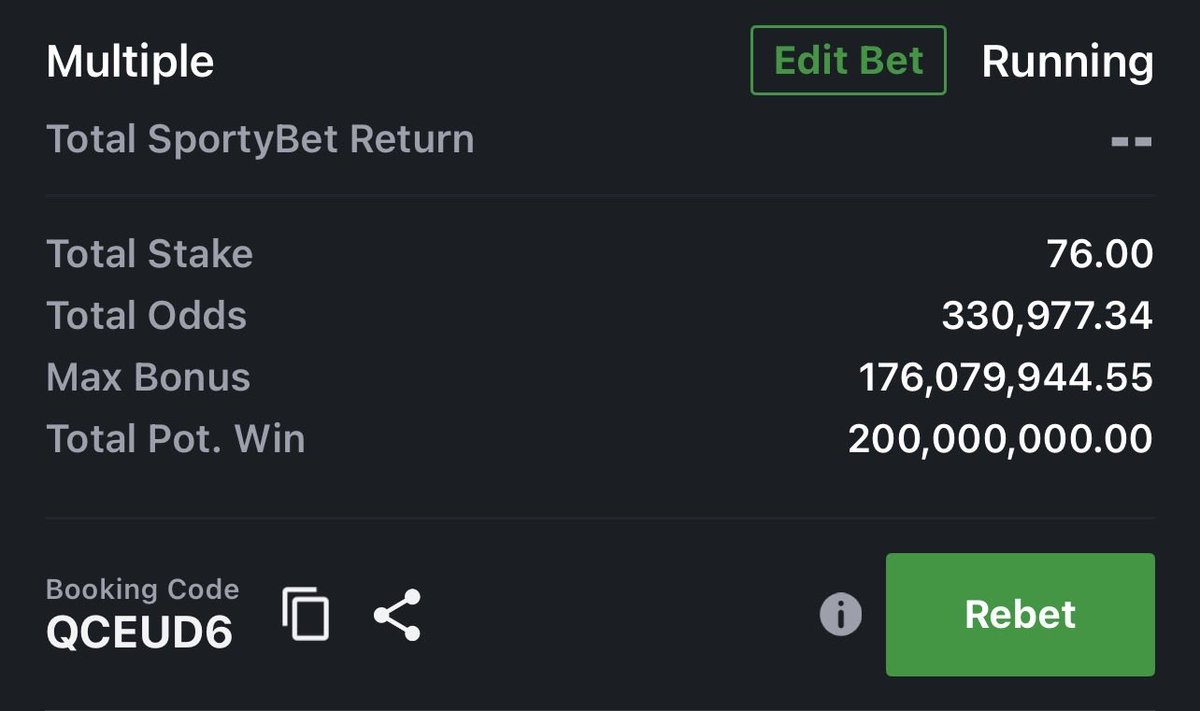 sammy_odims's tweet photo. Today only. 

5k odds - Q8S0CF

600 odds posted on telegram. 👇

https://t.co/EOsTjaRUUv https://t.co/ssQ7Dwb3T8