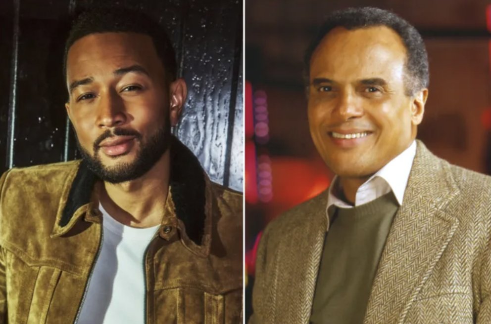 Variety's tweet photo. John Legend is set to play American singer, actor and civil rights activist Harry Belafonte in "The Road Home," the new film from Oscar winner Bill Condon.

The film centers on South African jazz legends Hugh Masekela and Miriam "Mama Africa" Makeba and their Apartheid-era Graceland tour with Paul Simon. Production is now underway in South Africa.

https://t.co/cK7H9uy0Hb