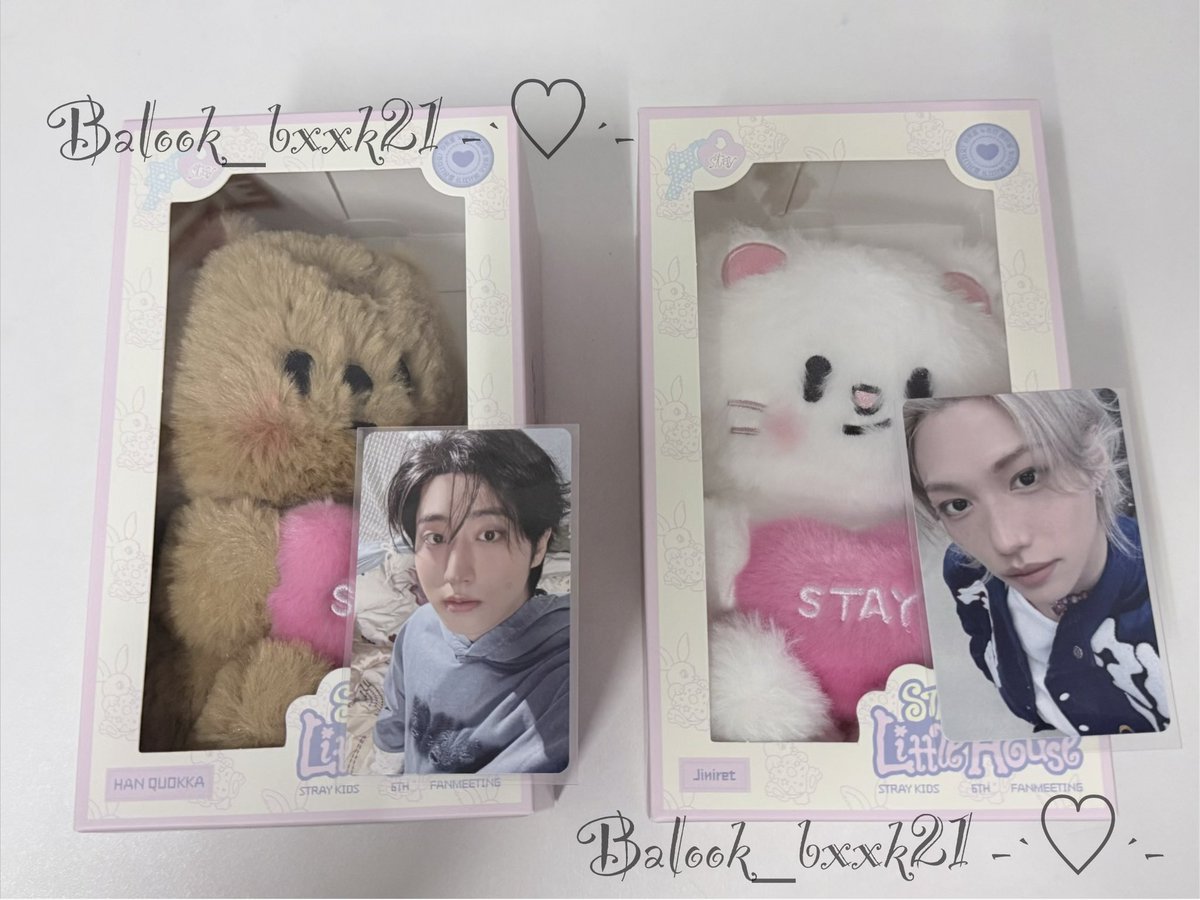 balook_bxxk21's tweet photo. พร้อมส่ง 

♡ SKZOO PLUSH VOICE Ver.

🦫 Han Quokka ฮัน 
🥟 Hyunjin Jiniret ฮยอนจิน 

Skzoo + การ์ด เซตละ 1,000฿ ฮะ
รับแค่น้องตุวละ 900฿ ฮะ

📦 ยังไม่ได้แกะกล่องฮะ
📮 ส่งฟรีหรือนัดรับสยามได้ค้าา  ⸝⸝>  ̫ <⸝⸝ 

💬 สนใจ DM มาได้เลยค้าา ^ᴥ^
#ตลาดนัดเด็กหลง #ตลาดนัดstraykids https://t.co/n5gmB5amoN
