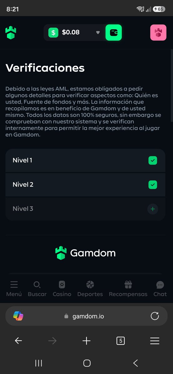 GeraldCamargo26's tweet photo. @gamdom ID: 47831713 https://t.co/d1ADpHg4YB