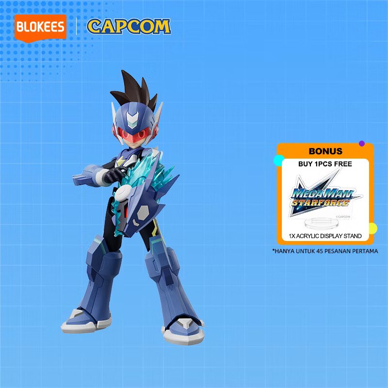 MidniteW's tweet photo. New renders of Star Force (Shooting Star Mega Man apparently) and Zero from Official Blokees Store Indonesia. https://t.co/5xizdHzPvE