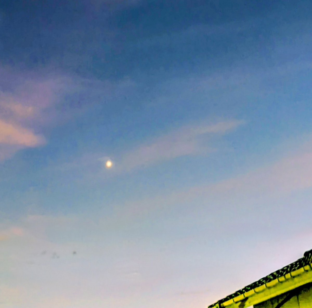 drunk2007's tweet photo. #イマソラ 
暮れ泥む西の空に
金星が輝きます✨️

さあ、帰ろう https://t.co/928thm5dF6