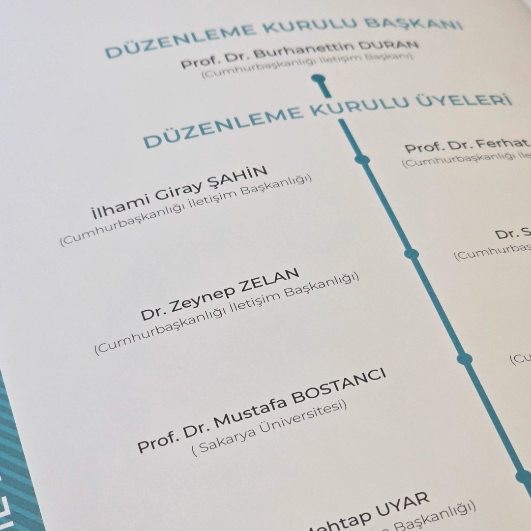 profmbostanci's tweet photo. Başta Cumhurbaşkanlığı İletişim Başkanımız Prof. Dr. Burhanettin Duran, Basın ve Yayın Dairesi’nde birlikte gayret sarfettiğimiz eski/eskimez çalışma arkadaşlarım olmak üzere emeği ve katkısı olan herkese teşekkür ederim. 

2. İletişim Şûramız hayırlı uğurlu olsun. https://t.co/XPGCmVnM17
