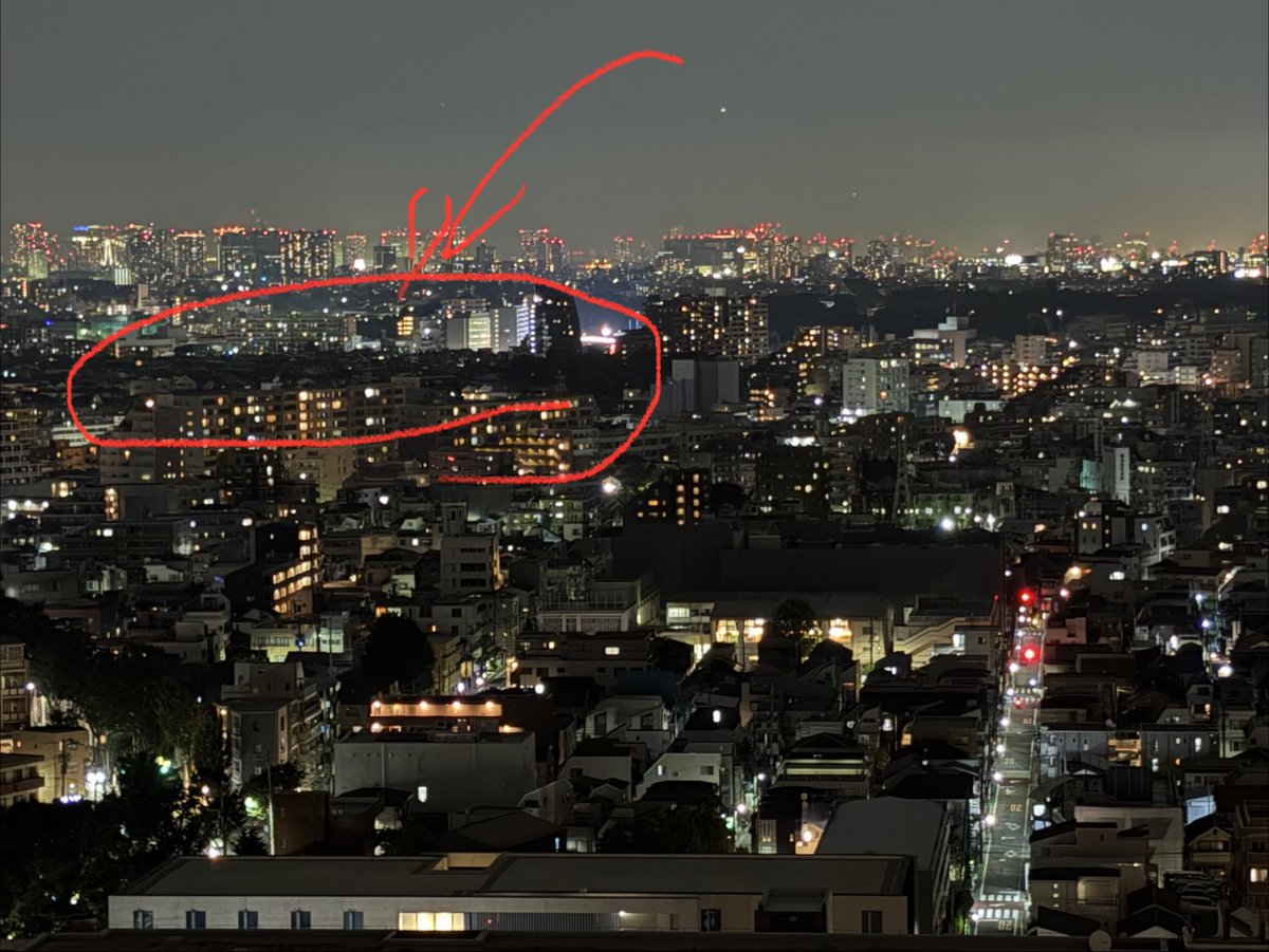cybeck's tweet photo. こちら大田区下丸子は平常なので、外を見でみたら確かに馬込方面一角が暗がりになってるような。。 https://t.co/J3Cpiln1hl