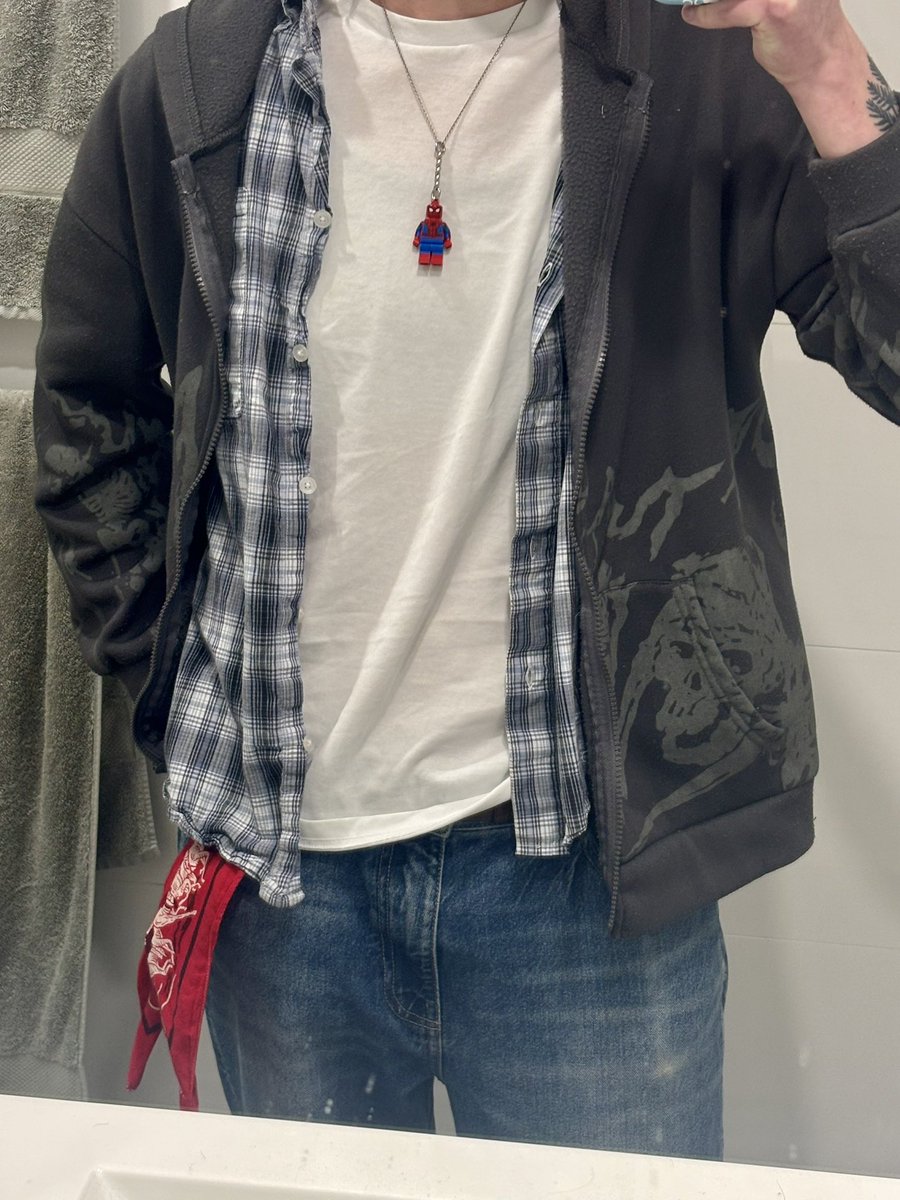 nessieuj8u's tweet photo. fit i saw spider-man in btw (ignore that i look fat, it’s winter in australia i’m wearing 4 layers) https://t.co/dlnDzSNR9l