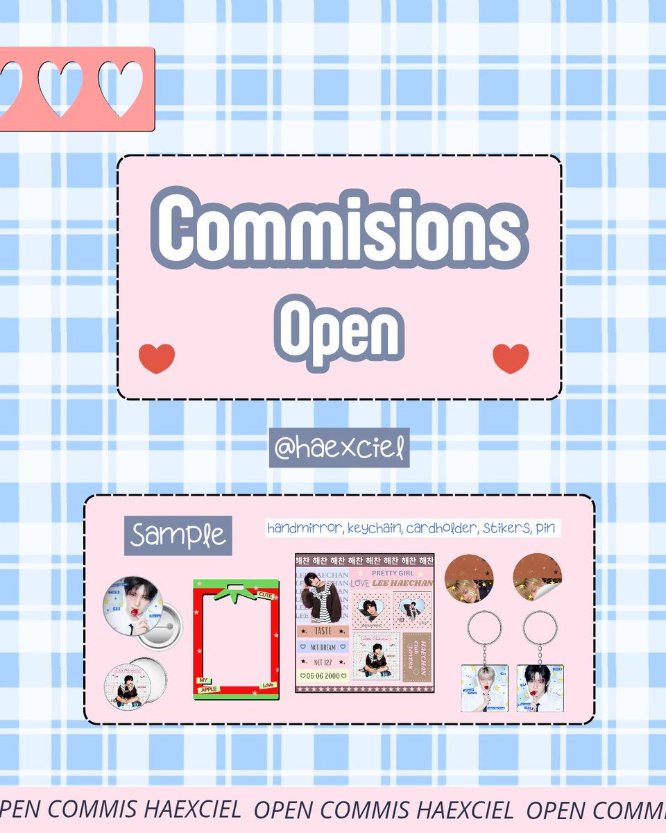 mingyuniies's tweet photo. ⠀
ん⠀🎀  ⊹⠀Halo mantimun!⠀⊹⠀🥣 𓈄Ი.Ი

₊⠀⊂⊃ 👛 ｡⠀Aku lagi open commis design
🛋️⠀sesuai tema yang kamu mau ꒰ఎ `𓈃

は╭╯★⠀Design⠀menu⠀:
꒰⠀⁺ ⓘ  Poster
꒰⠀⁺ ⓘ  Pin
꒰⠀⁺ ⓘ  Freebies
꒰⠀⁺ ⓘ  DLL

🛒🌸 𓊆 Link order⠀:    https://t.co/nNuG0NtKA1 𓊇

⠀ https://t.co/dNVZo2RzAP